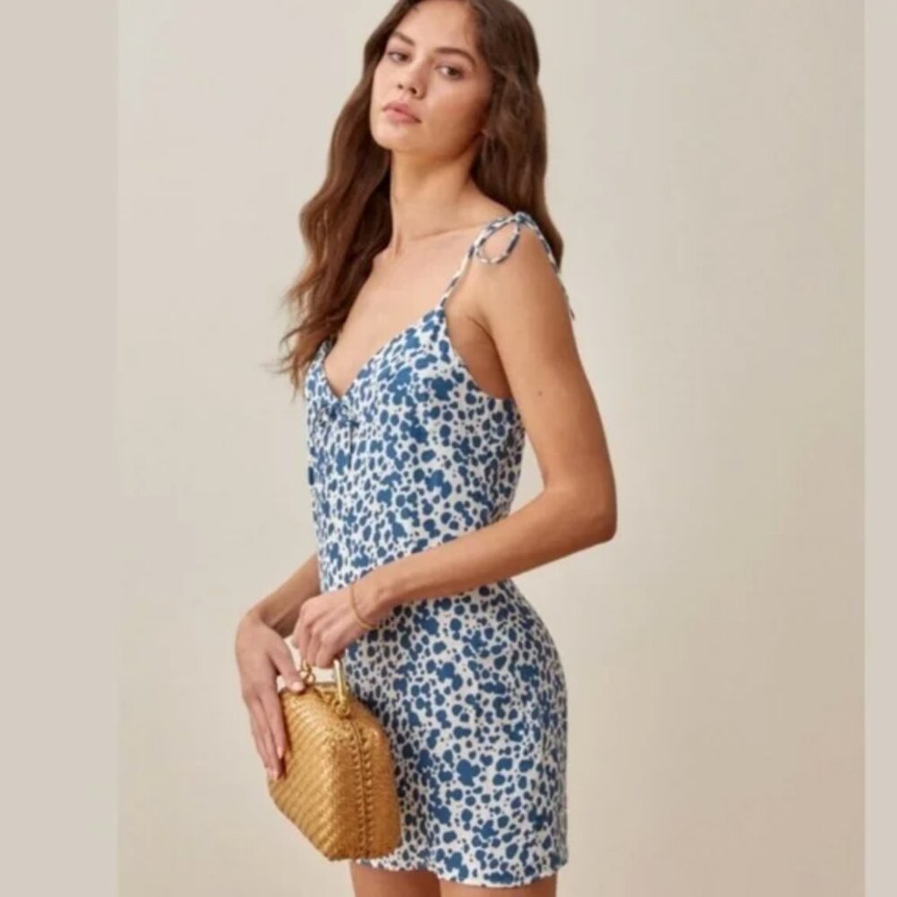 Reformation Chandler Mini Dress - Rainey - S - NWT
